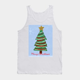 Merry Christmas Tree Tank Top